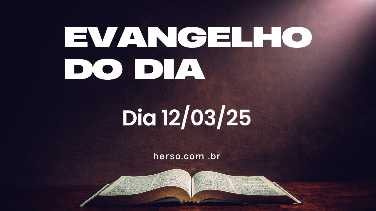 evangelho do dia